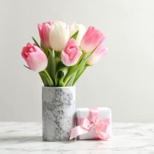 bouquet de fleurs dans un vase